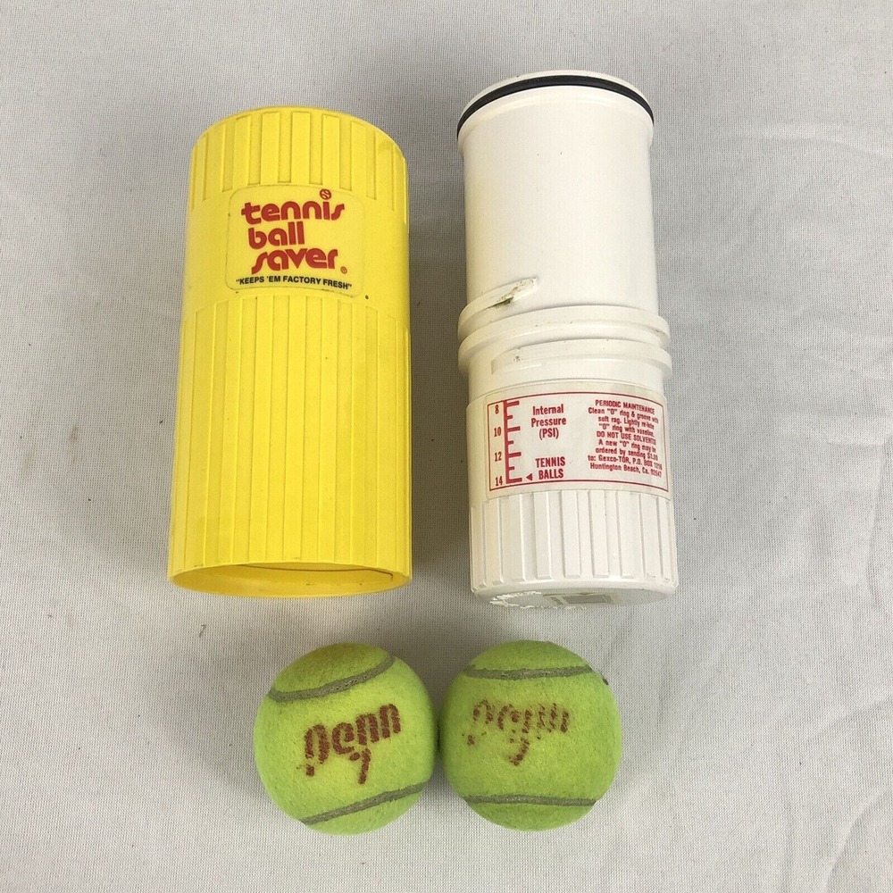 THE ORIGINAL Gexco Tennis/ Racquetball Ball Saver Keep Balls Fresh‎ And Bouncy
